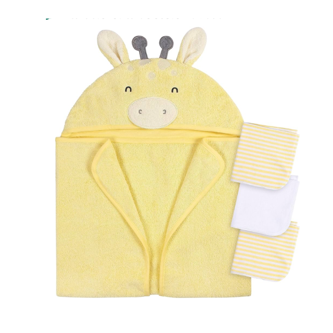Toalla de Jirafa con 3 Mini Pañitos