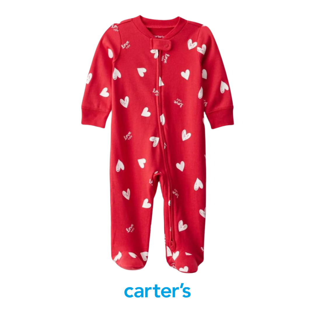 Pijama Roja de Corazones