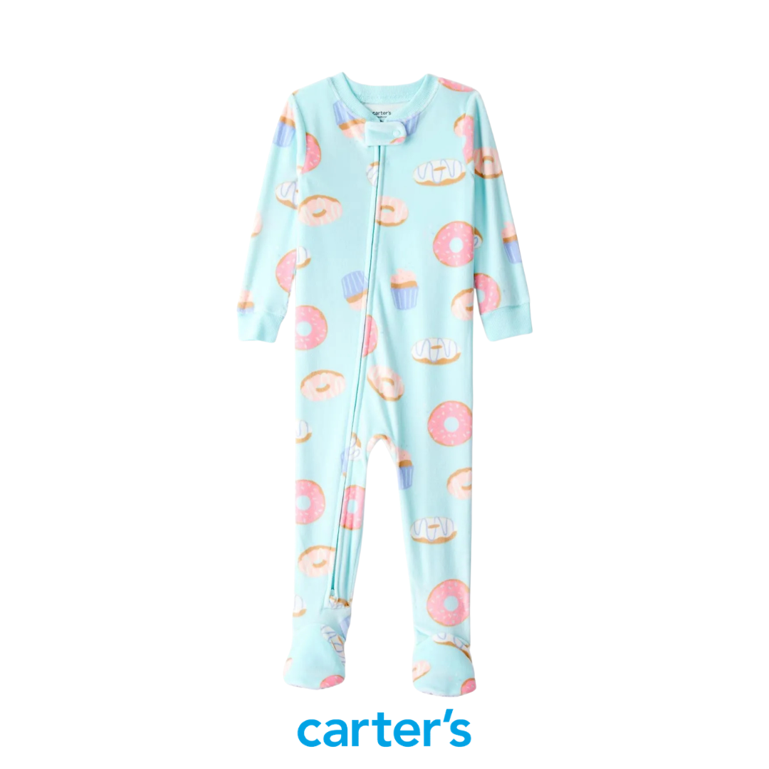 Pijama Aguamarina de Donas (Micro Polar Stretch)