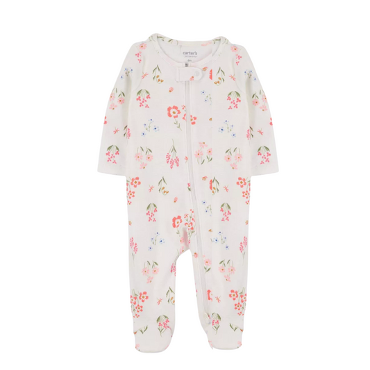 Pijama Blanca Floral