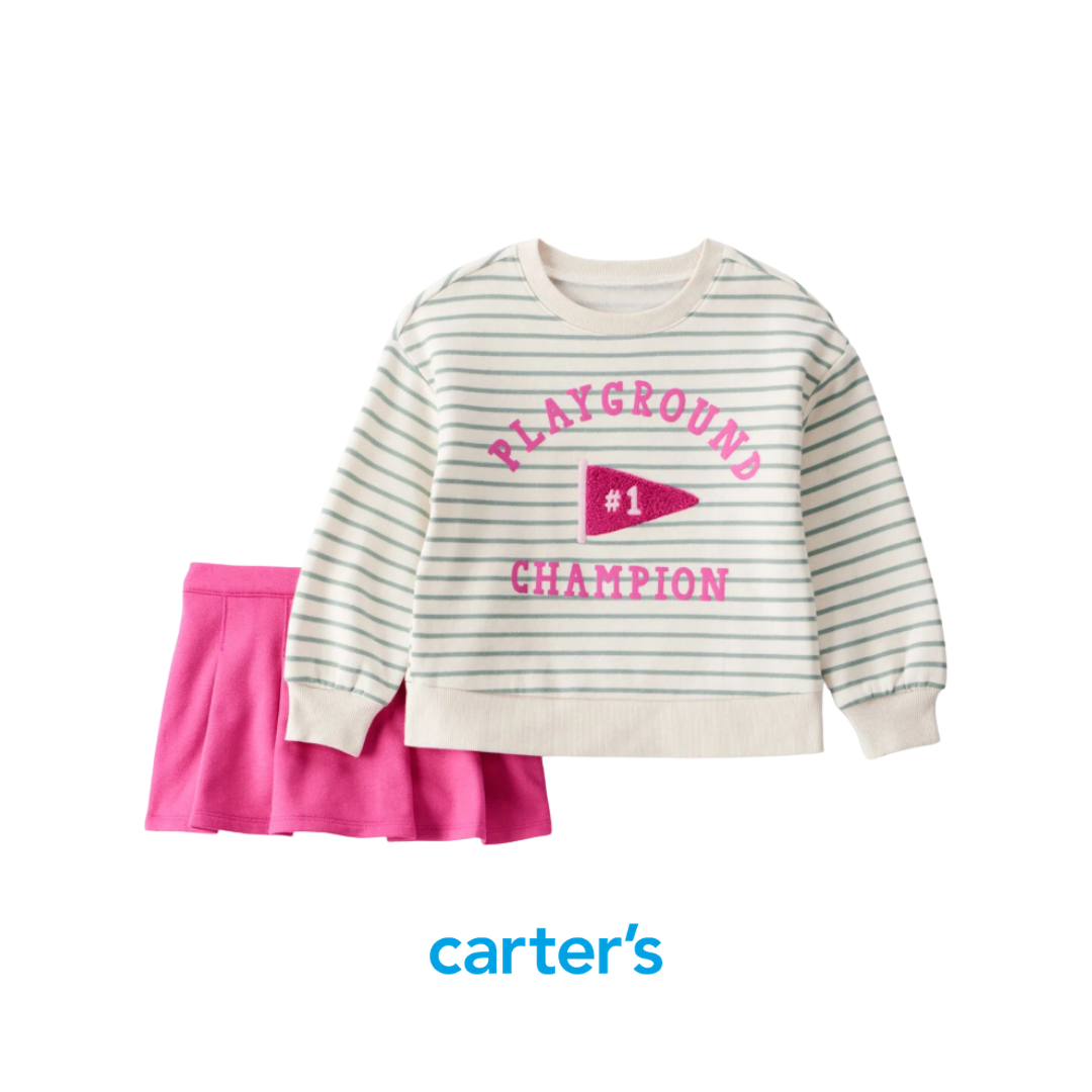 Conjunto Falda-Short "Playground Champion #1"