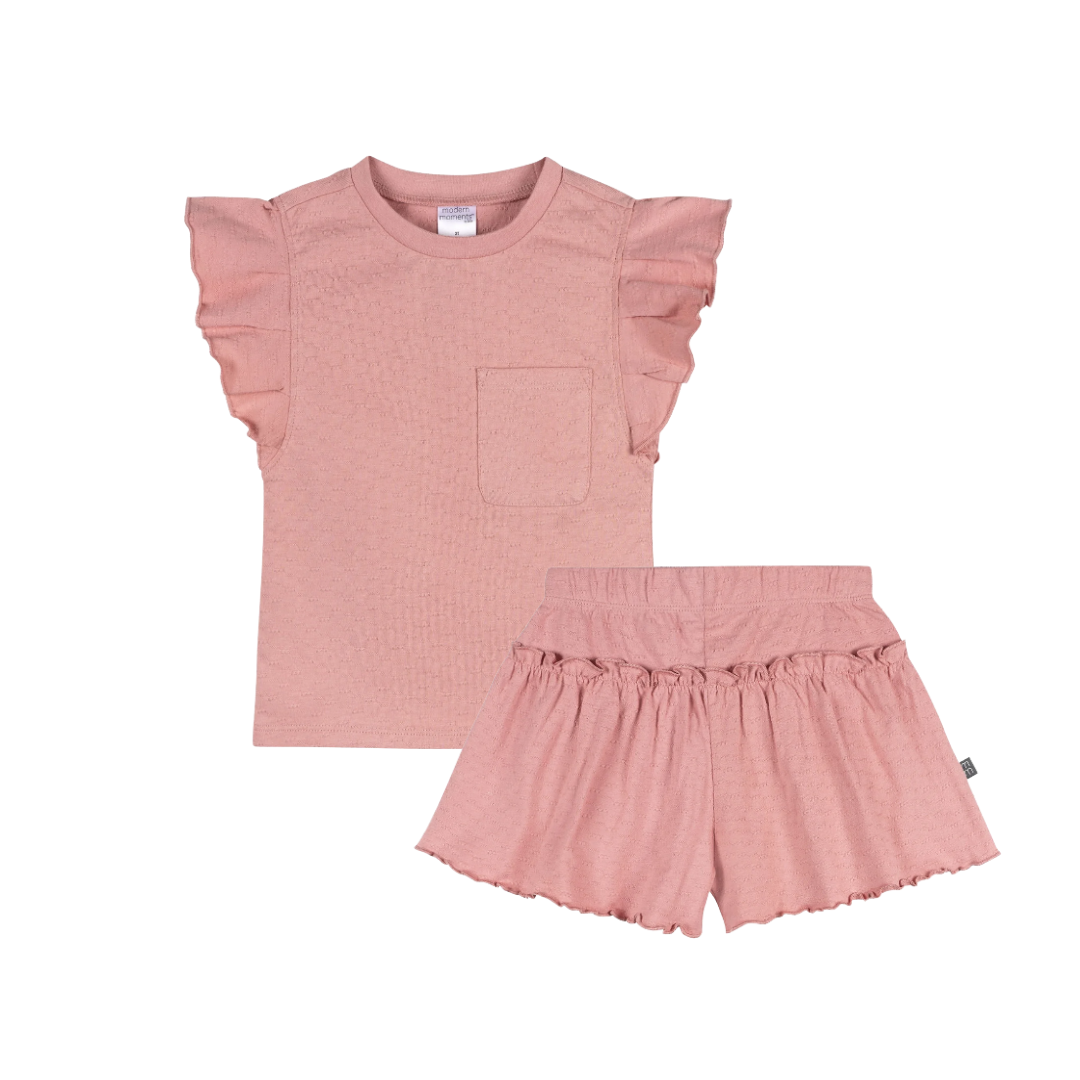 Camisa y Short Old Rose