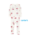 Pijama Blanca de Camión de Bomberos*