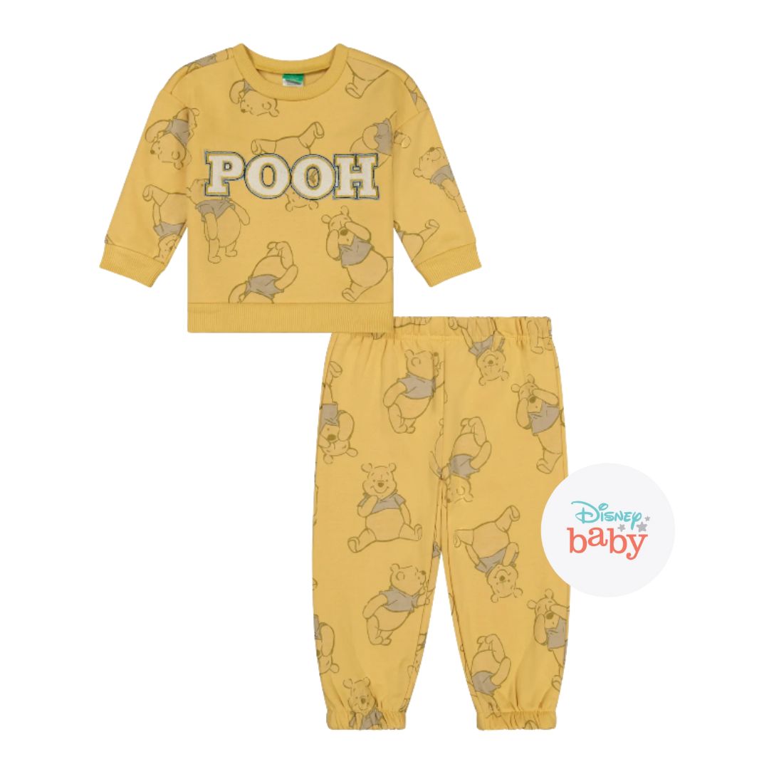 Conjunto Amarillo de Winnie Pooh