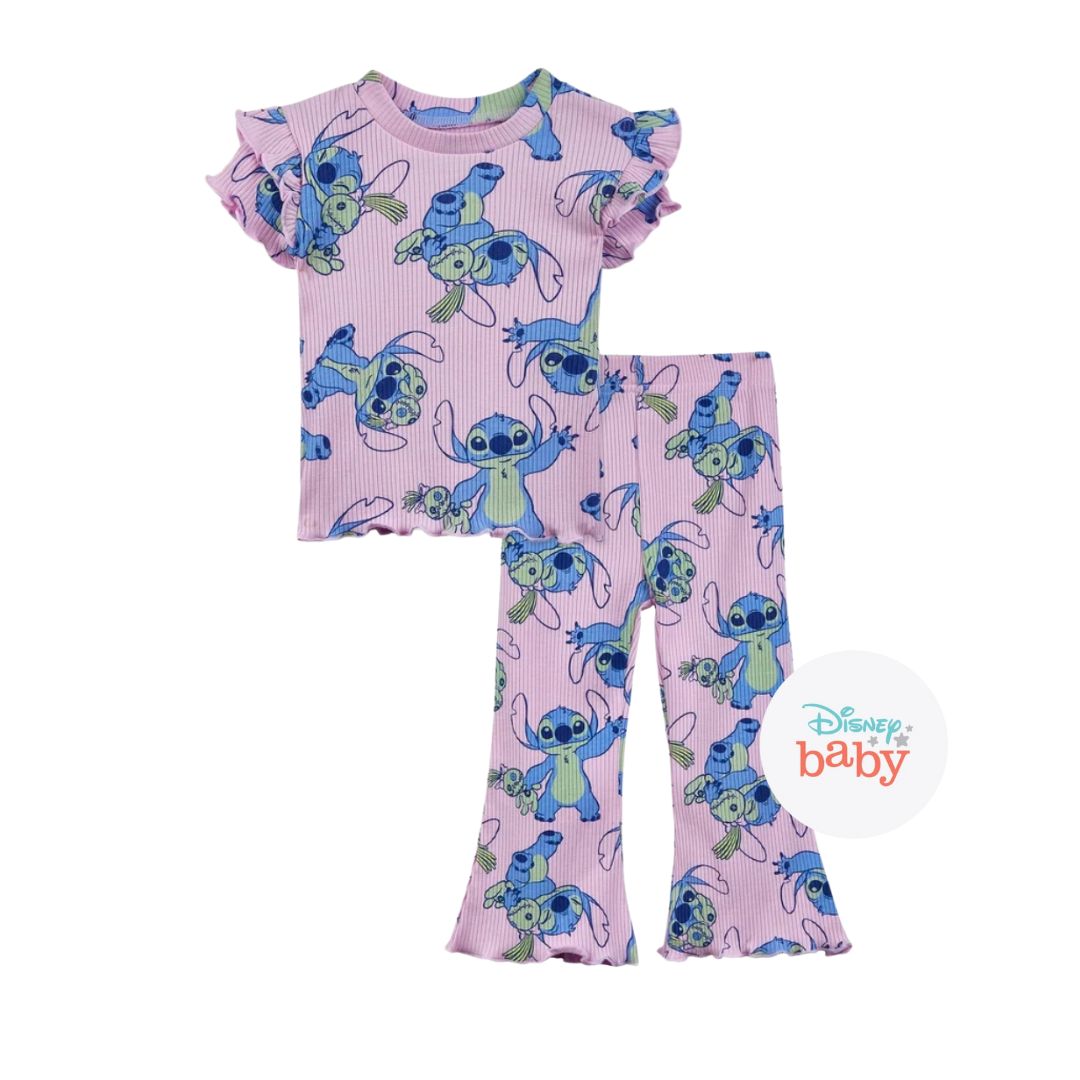 Conjunto Rosado de Stitch