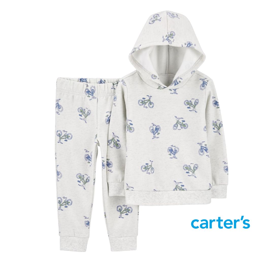 Conjunto Gris de Bicicleta