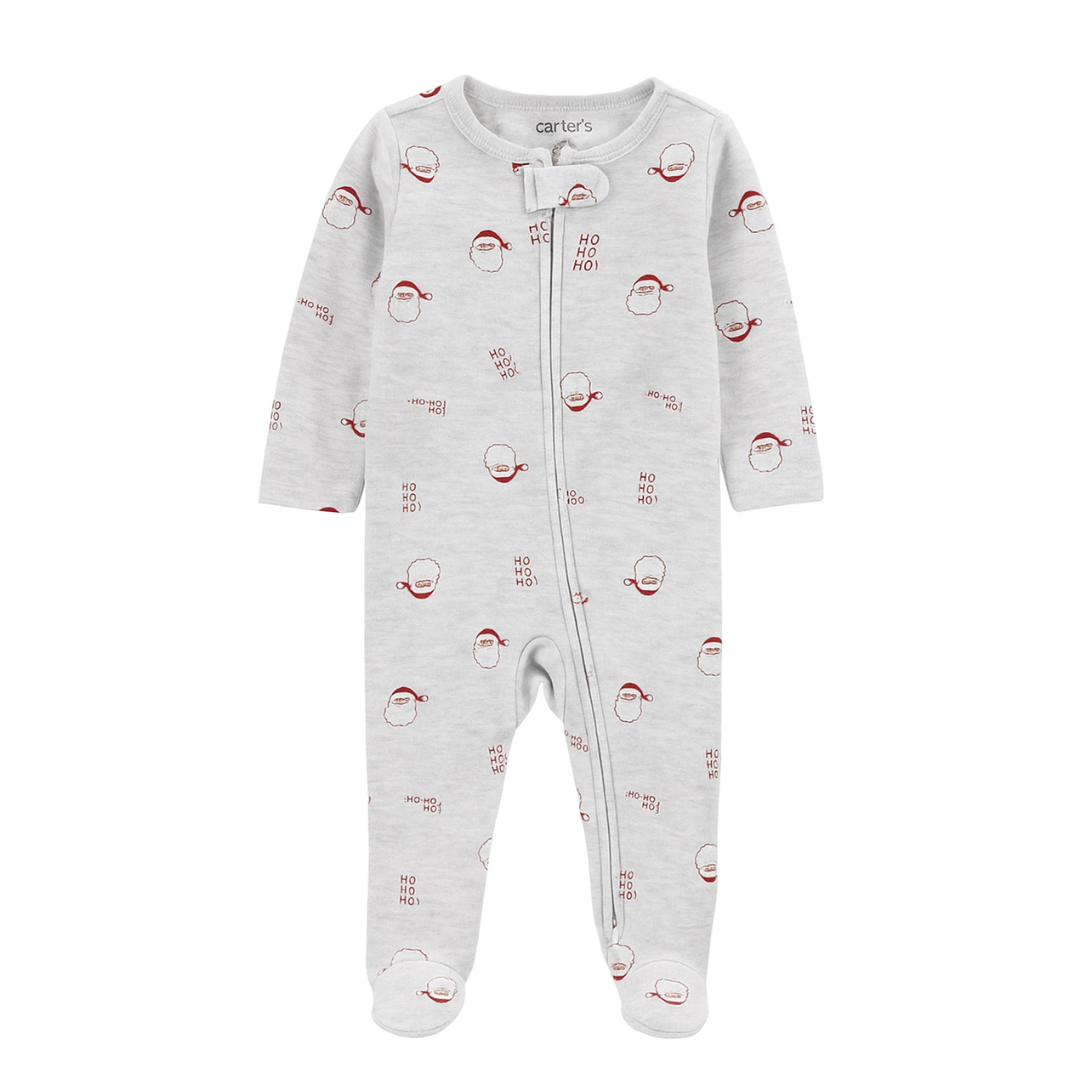 Pijama Gris de Santa