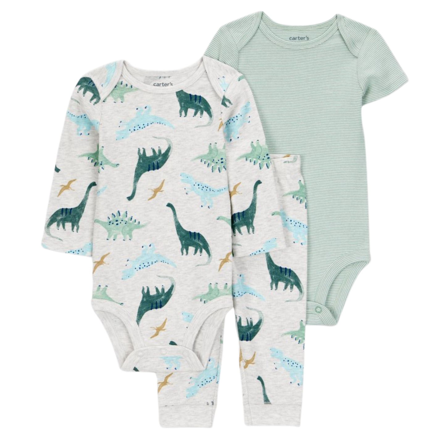 Set de 3 Piezas de Dinosaurio