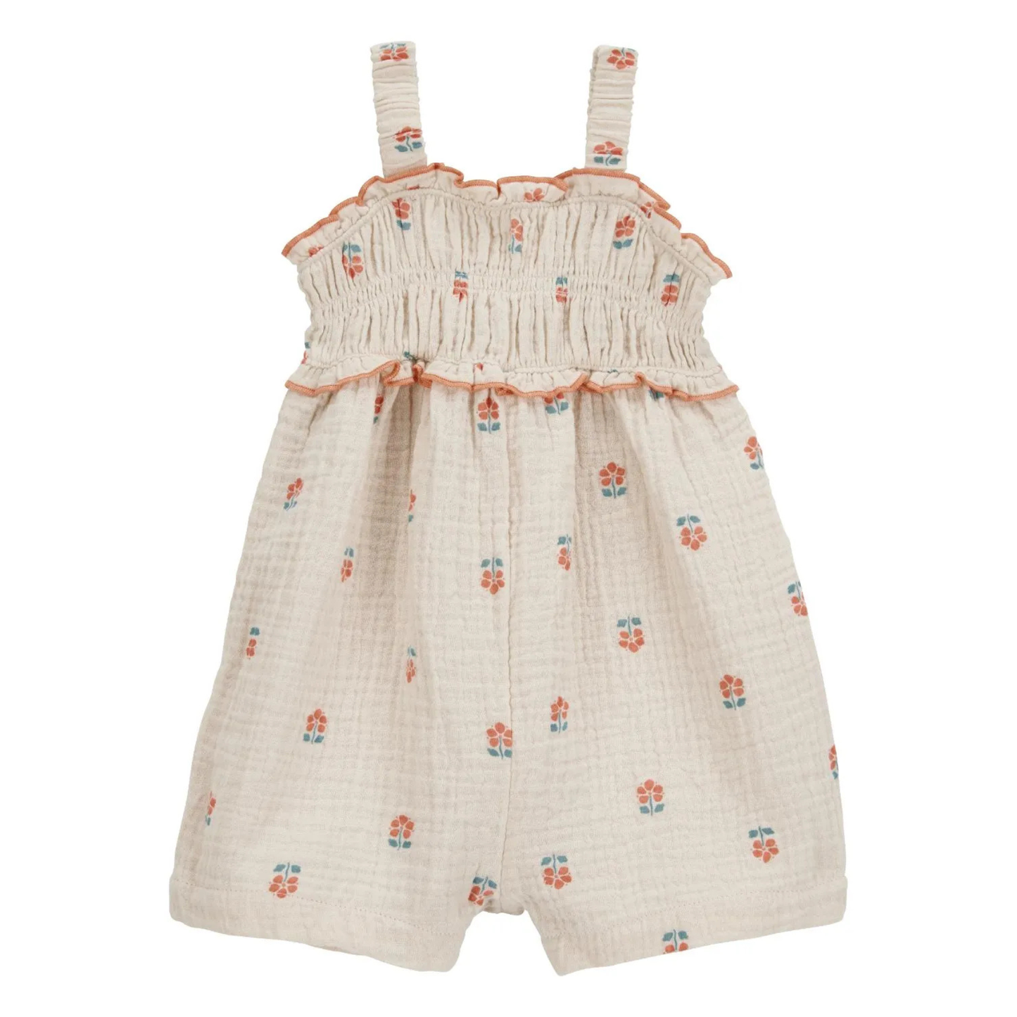 Romper Beige de Flores