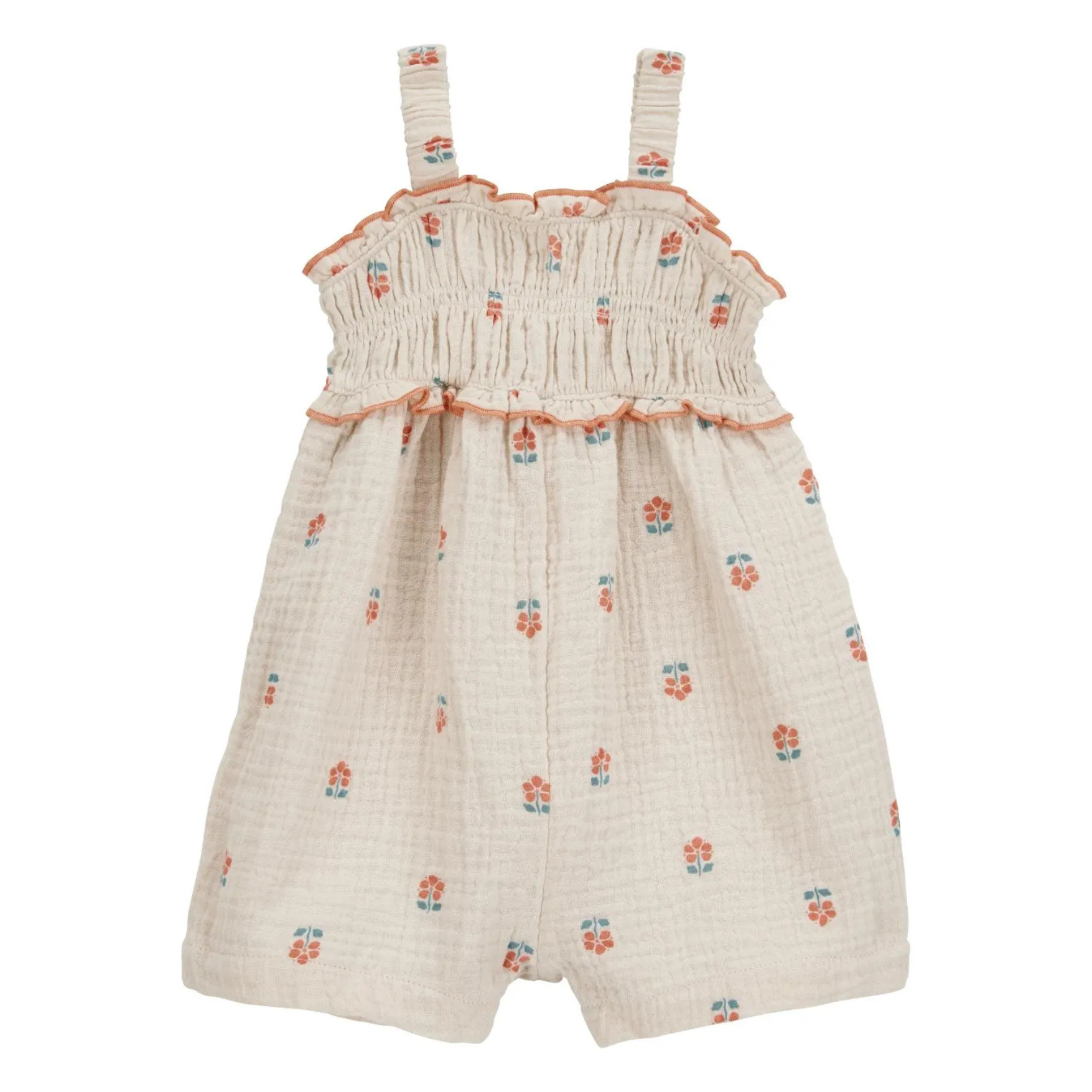 Romper Beige de Flores
