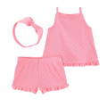 Conjunto Rosado con Cintillo