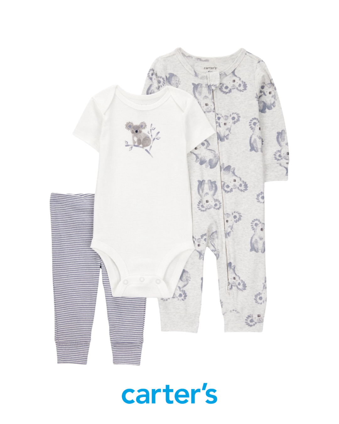 Pijama de Koalas con Body y Mono