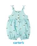 Romper Verde Azulado Floral*