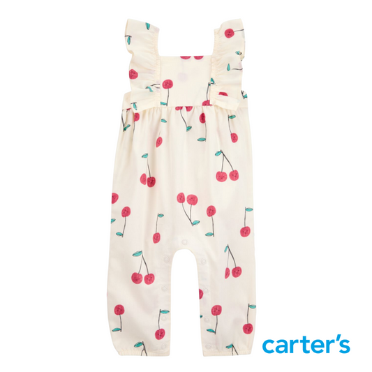 Jumpsuit Blanco de Cerezas