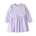 Vestido Lila de Tul de Lazos
