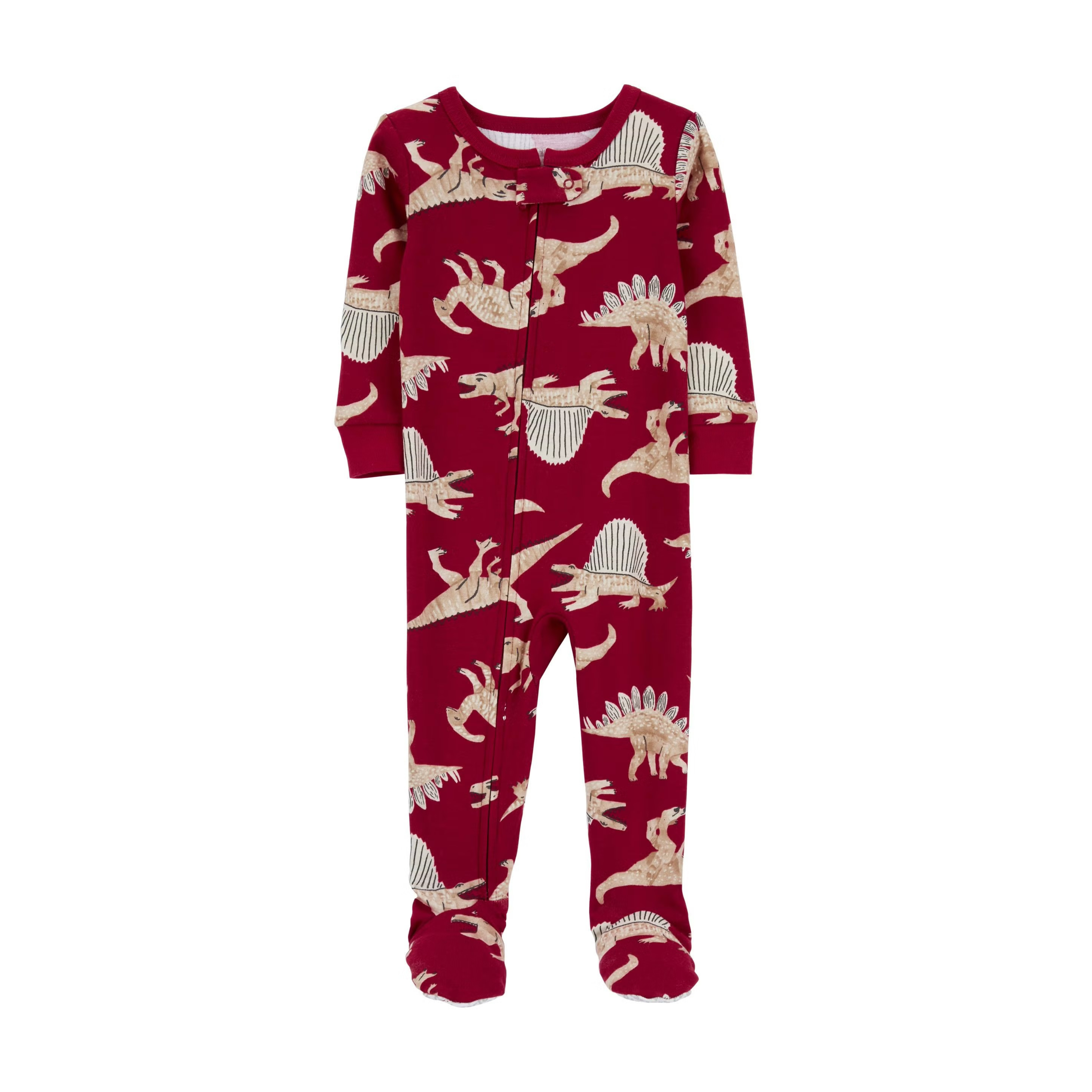 Pijama Roja de Dinosaurio