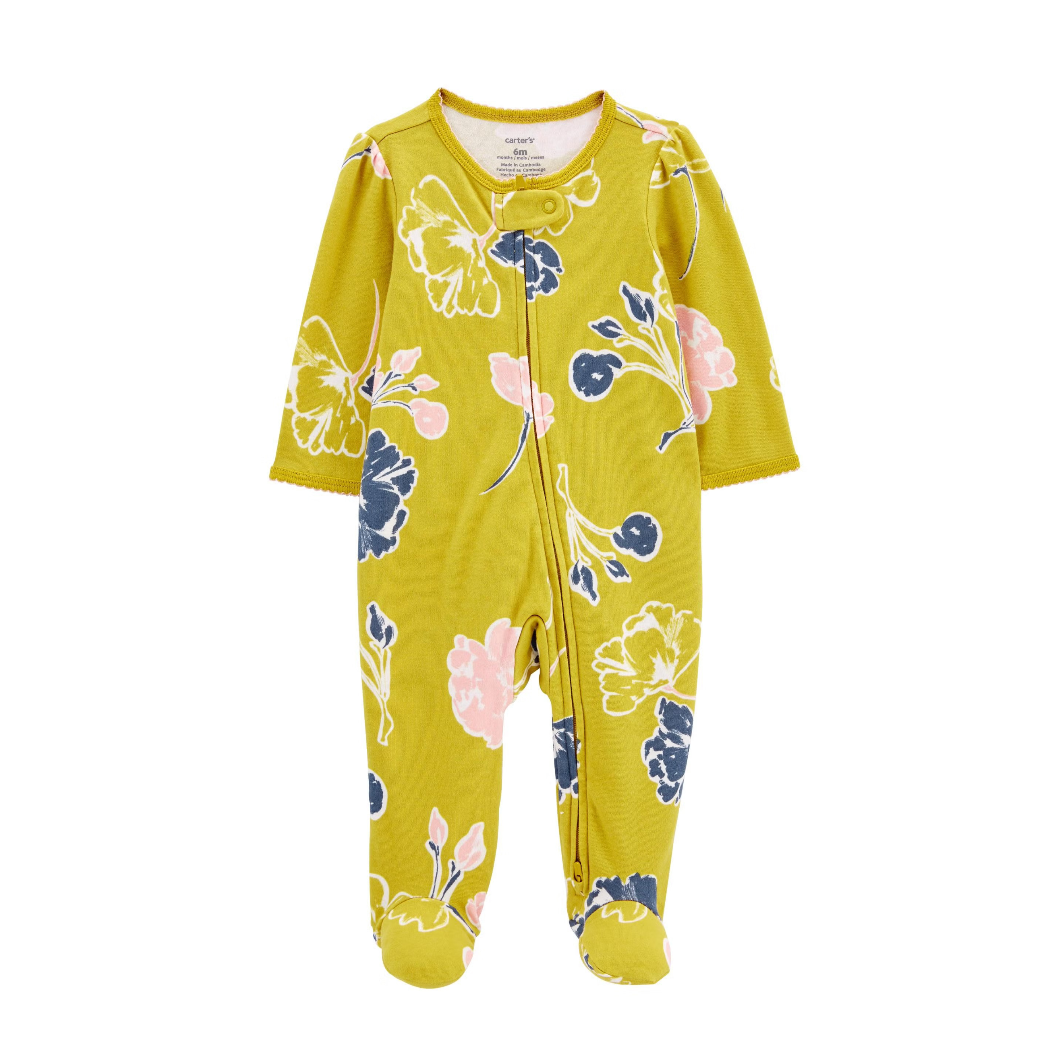 Pijama Amarilla Floral