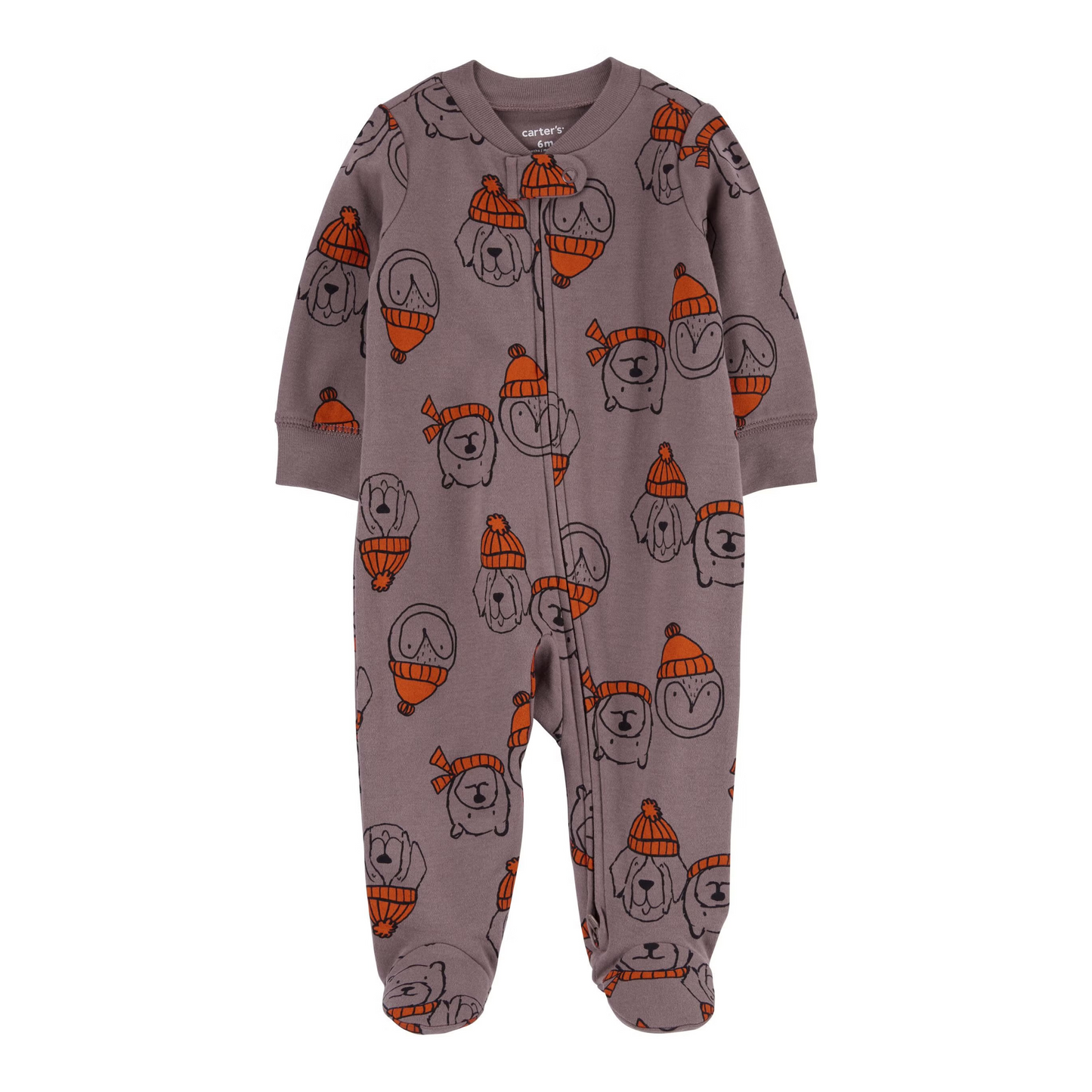 Pijama Marrón de Ositos/Perritos/Búhos