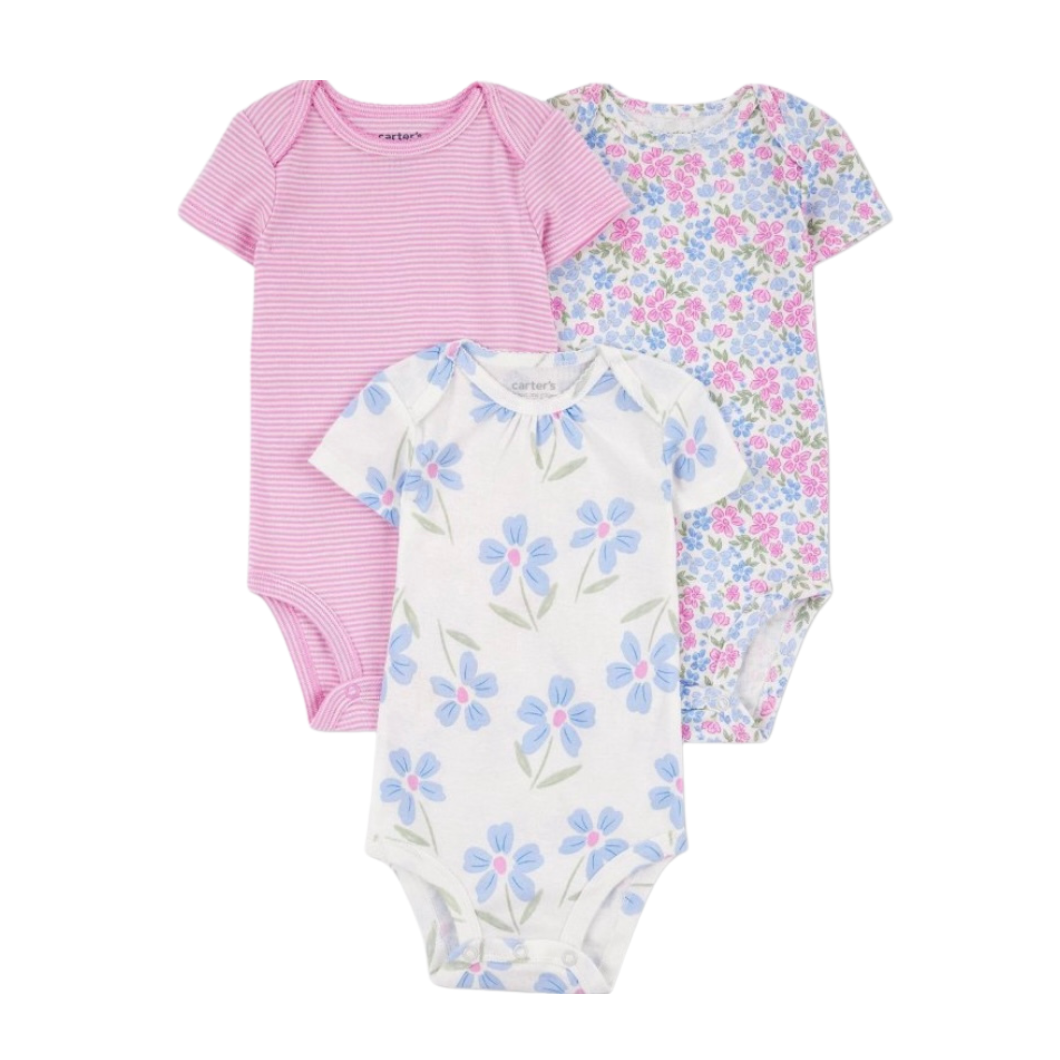 Set de 3 Bodis de Flores Azules*