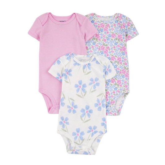 Set de 3 Bodis de Flores Azules