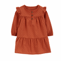 Vestido Texturizado con Cubre Pañal