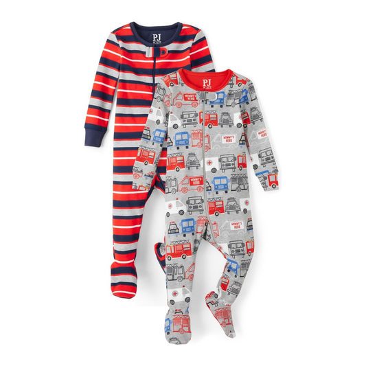 Set de 2 Pijamas de Carros