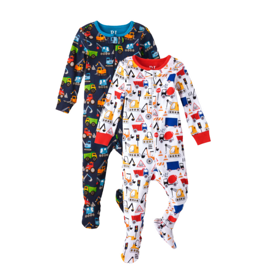Set de 2 Pijamas de Construcción