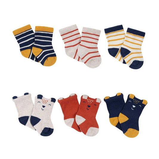 6 Pares de Medias Gerber