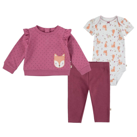 Set de 3 Piezas de Zorrita (Huggies)