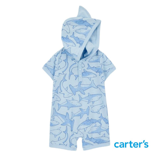 Romper Azul de Tiburones