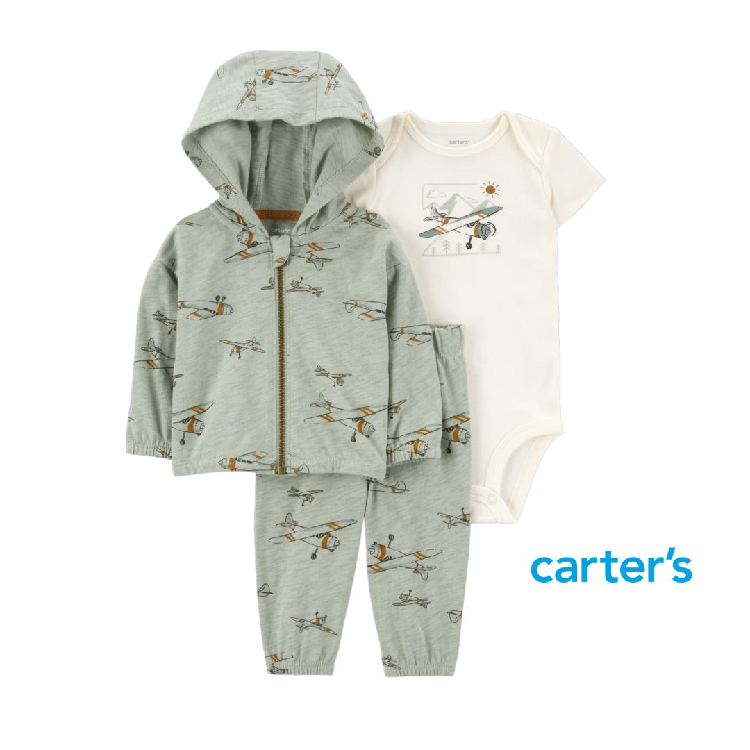 Set de 3 Piezas de Aviones