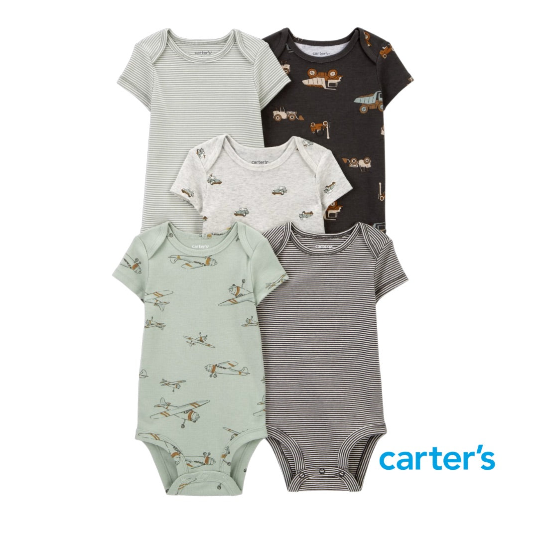 Set de 5 Bodis de Aviones/Carros/Camiones