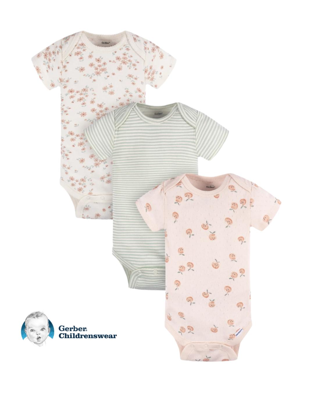 Set de 3 Bodis Manzana/Floral - Gerber