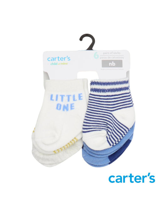 Set de 6 Pares de Medias Multi Estampados "Little One"