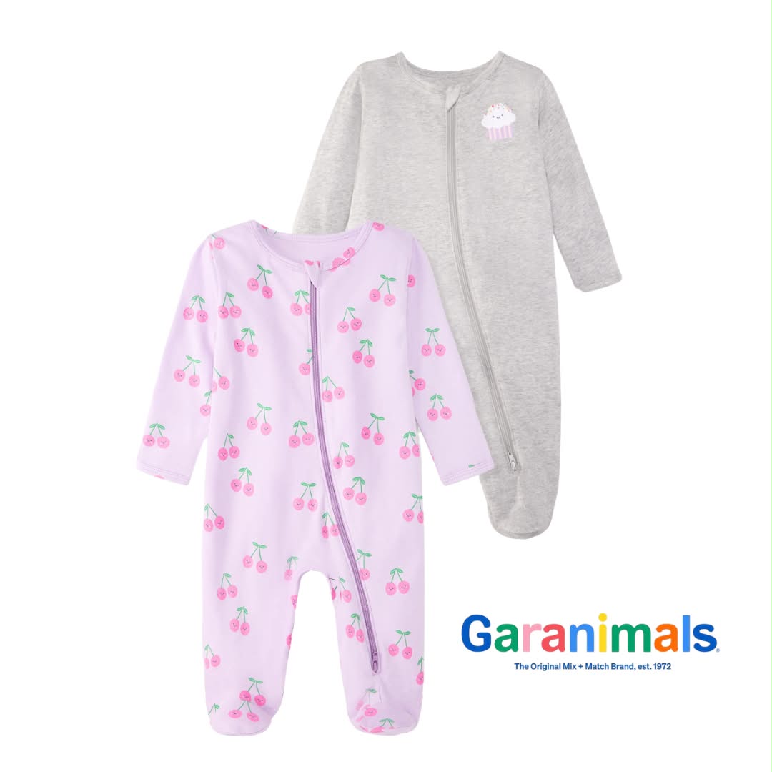 Set de 2 Pijamas Niña (Garanimals)